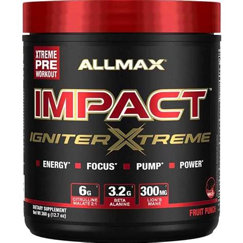 allmax impact igniter testing|impact igniter xtreme reviews.